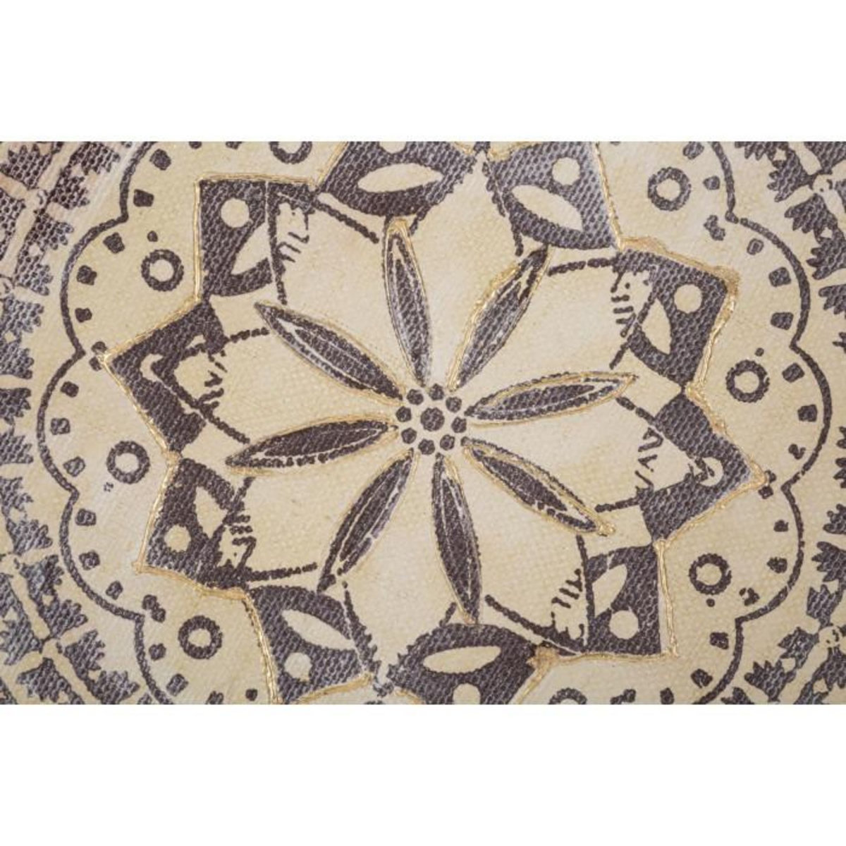 Paris Prix Toile Imprimée Déco  Malind  100x100cm Marron