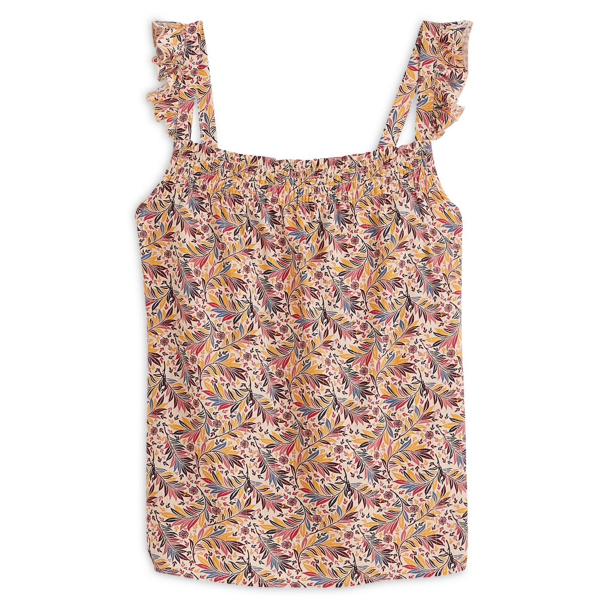 IN EXTENSO Débardeur beige imprimé nature femme