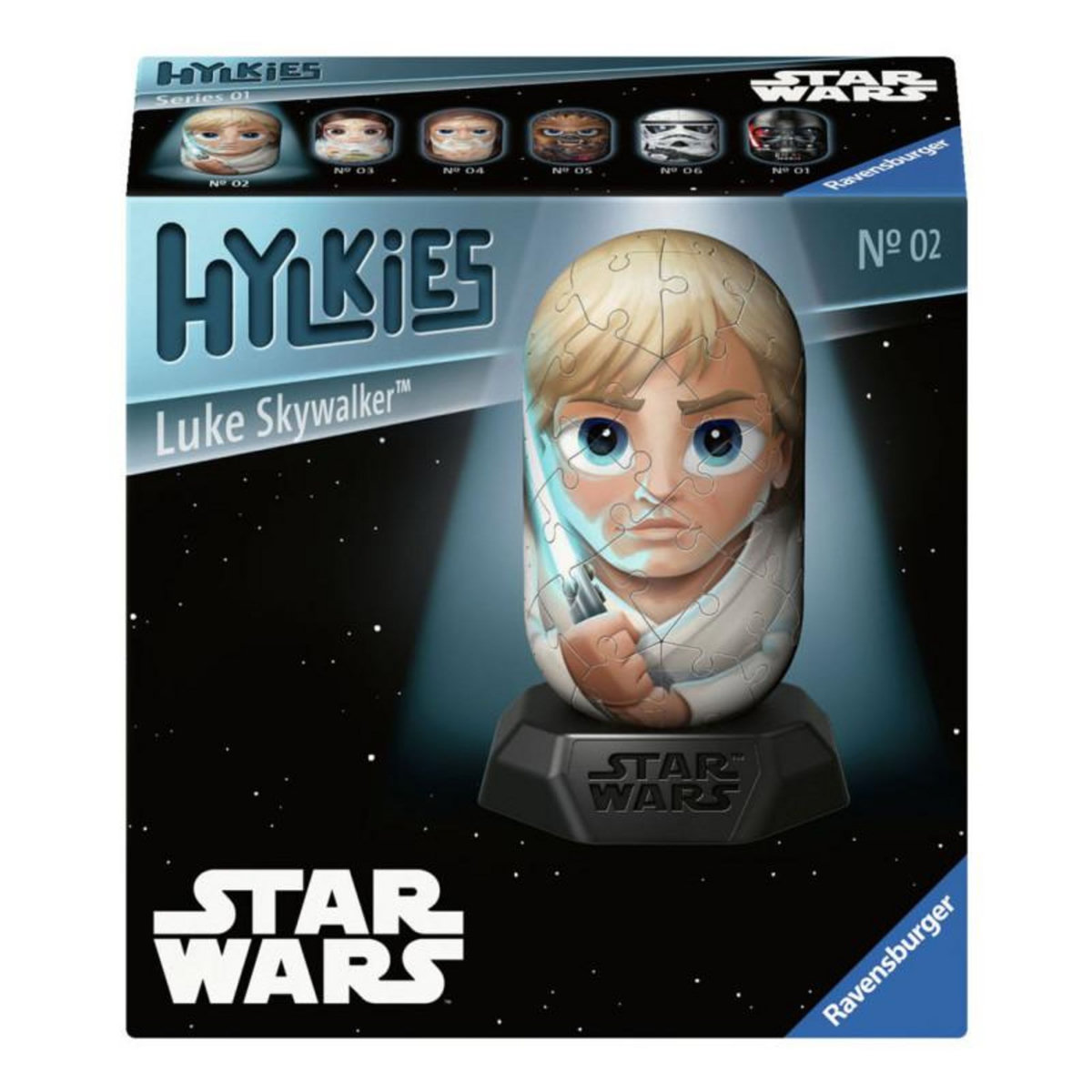 RAVENSBURGER Ravensburger - 3D Puzzle Star Wars Luke Skywalker, 54 pcs. 12001013 5