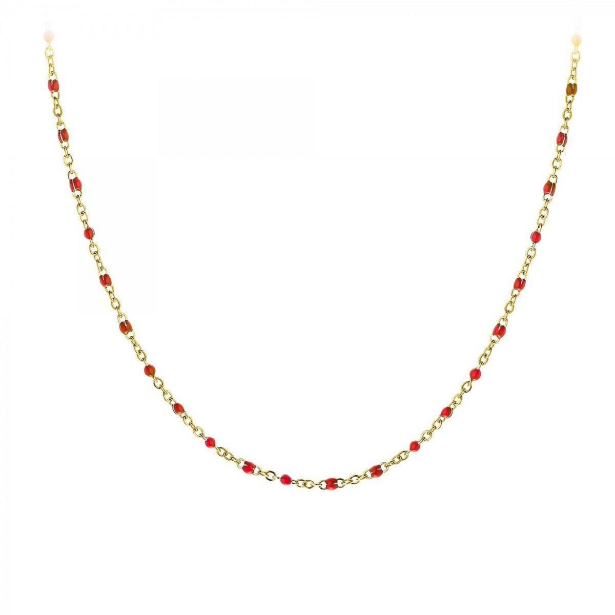SC BOHEME Collier perles rouge par SC Bohème