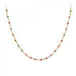 SC BOHEME Collier perles rouge par SC Bohème