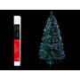 Voir la diapositive 2 : ACTUEL Sapin de Noel artificiel fibre optique blanc 180 cm