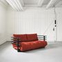 Voir la diapositive 1 : KARUP DESIGN Canapé banquette futon structure noire matelas futon FUNK SOFA
