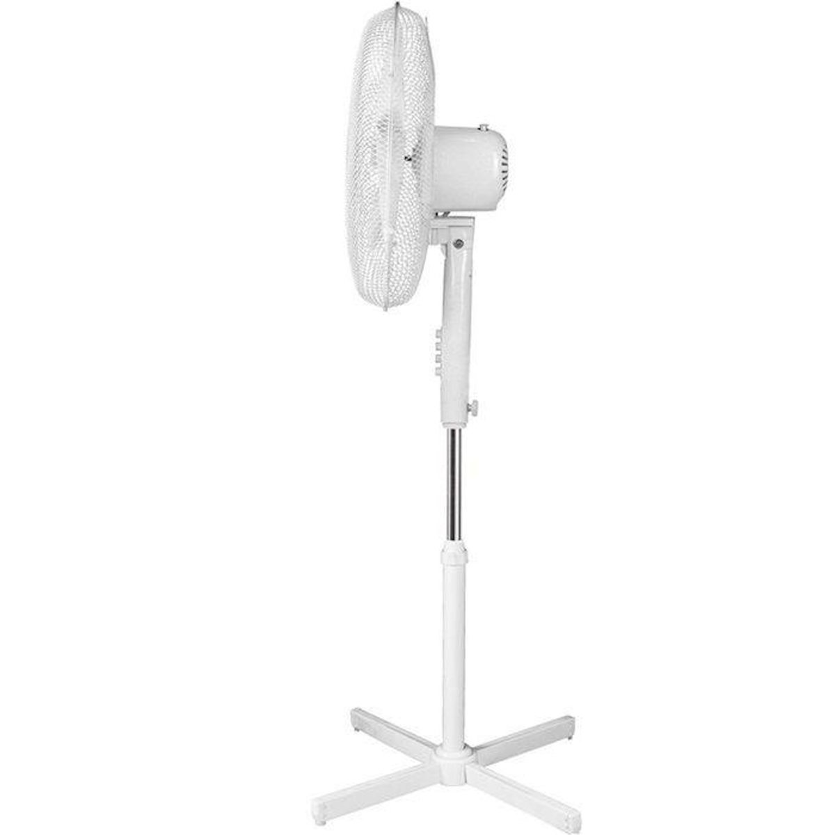 OCEANIC Ventilateur de pied OCEANIC - 45W - Diametre 41 cm - 3 vitesses - Oscillant - Inclinable - Blanc