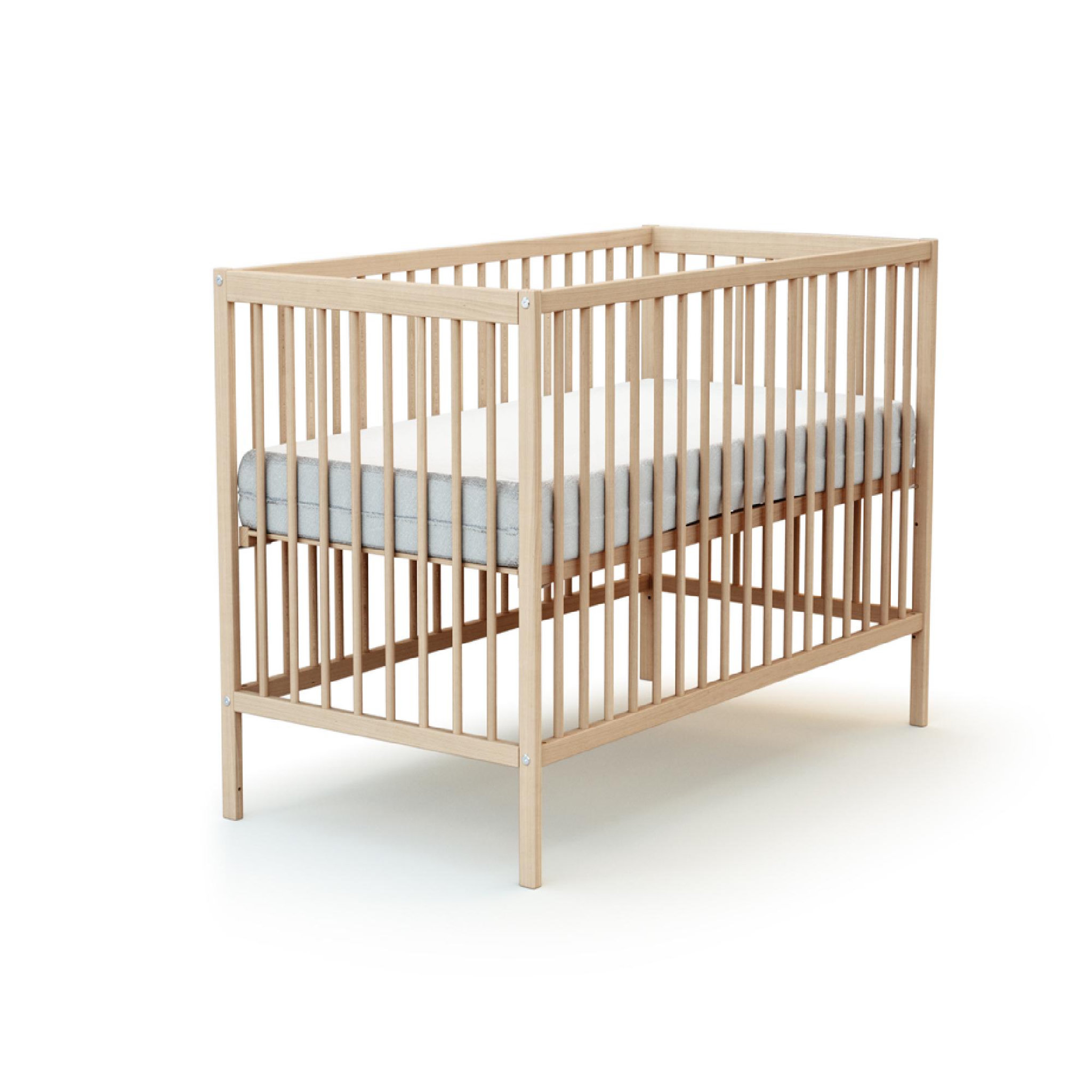 Voir la diapositive 3 : AT4 Lit bébé ESSENTIEL en bois