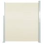 Voir la diapositive 2 : VIDAXL Auvent lateral retractable 140 x 300 cm Blanc casse