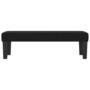 Voir la diapositive 3 : VIDAXL Banc Noir 100x30x30 cm Tissu