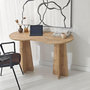 Voir la diapositive 3 : Habitat et Jardin bureau en bois  infini  120 x 60 x 75 cm - Chêne saphir