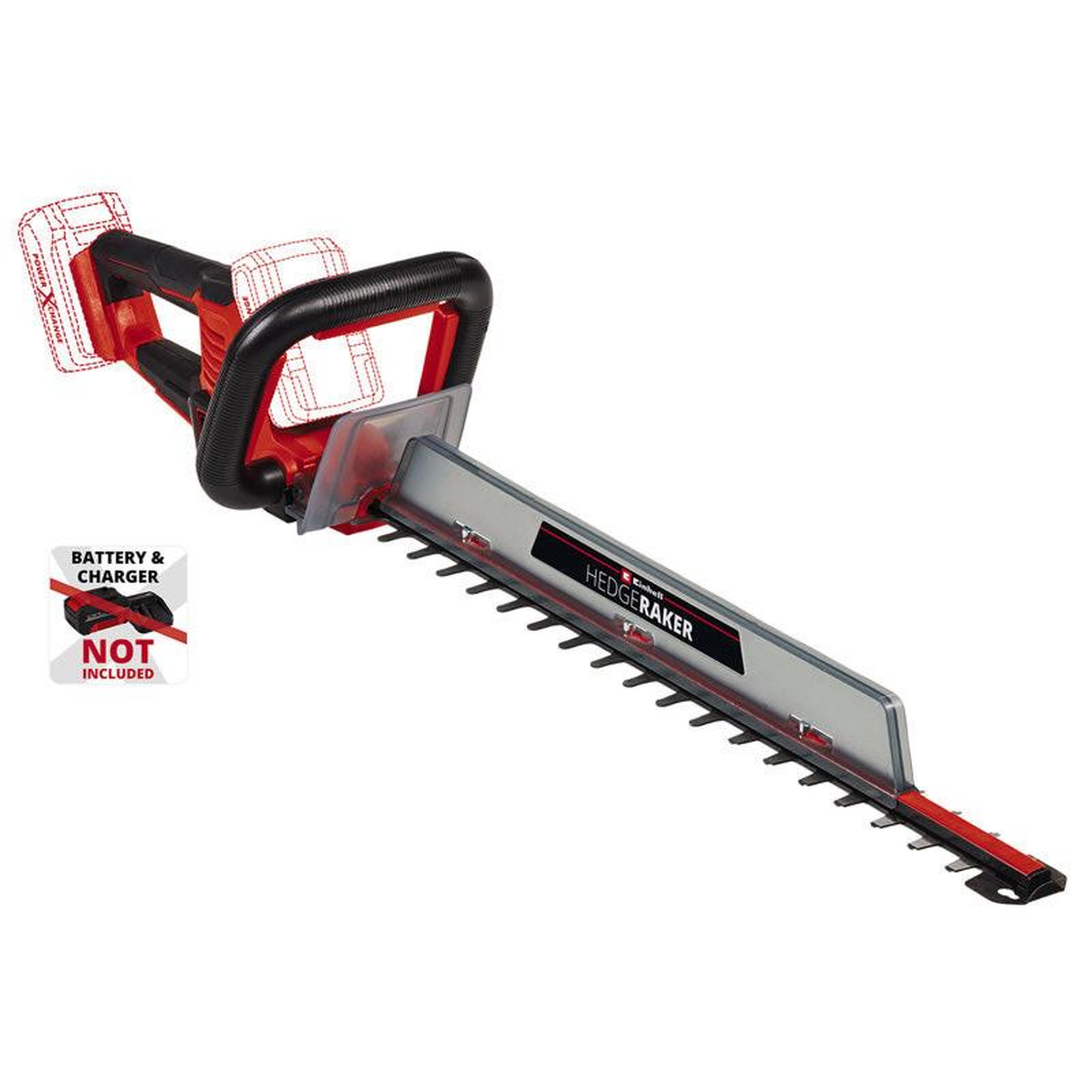 Einhell Taille-haie sans fil GE-CH 36/61 Li-Solo Power X-Change EINHELL 3410965 (Produit seul)
