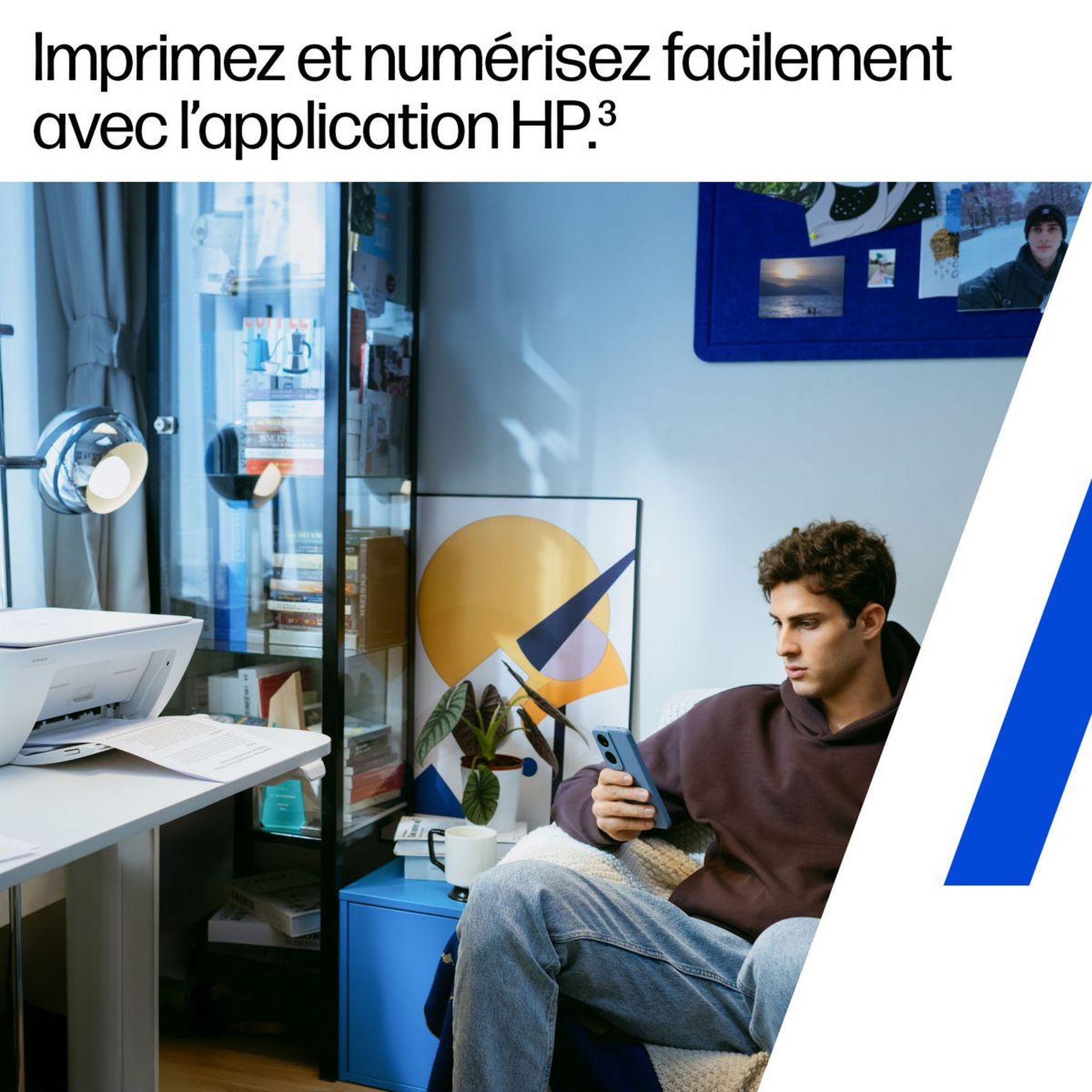 Voir la diapositive 4 : HP Imprimante jet d'encre DeskJet 2922/2920 éligible Instant Ink