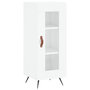 Voir la diapositive 2 : VIDAXL Buffet Blanc brillant 34,5x34x90 cm Bois d'ingenierie