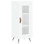 Voir la diapositive 2 : VIDAXL Buffet Blanc brillant 34,5x34x90 cm Bois d'ingenierie