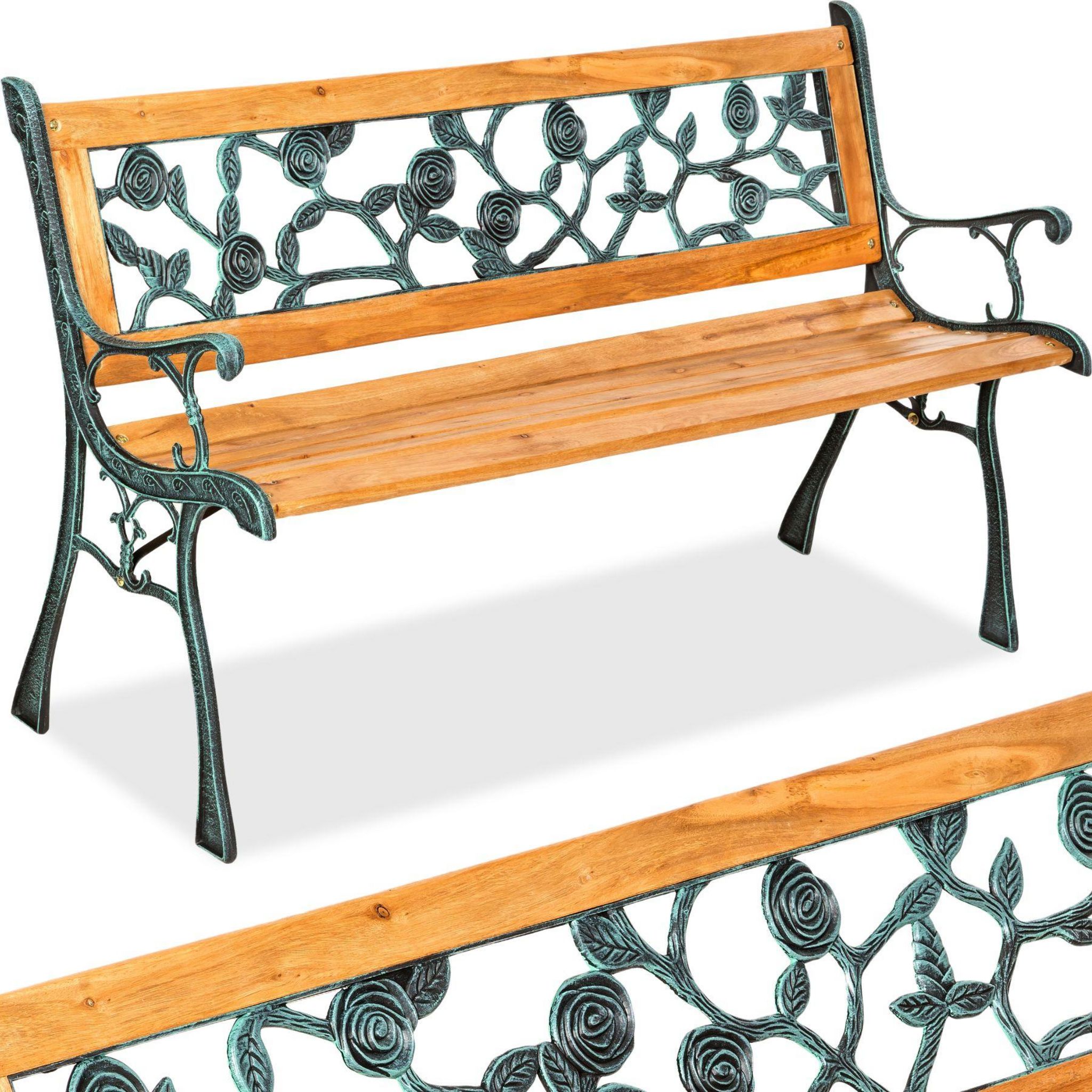 tectake Banc de jardin 2 places