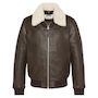 Voir la diapositive 1 : Schott Veste en Cuir  Homme Schott Flight