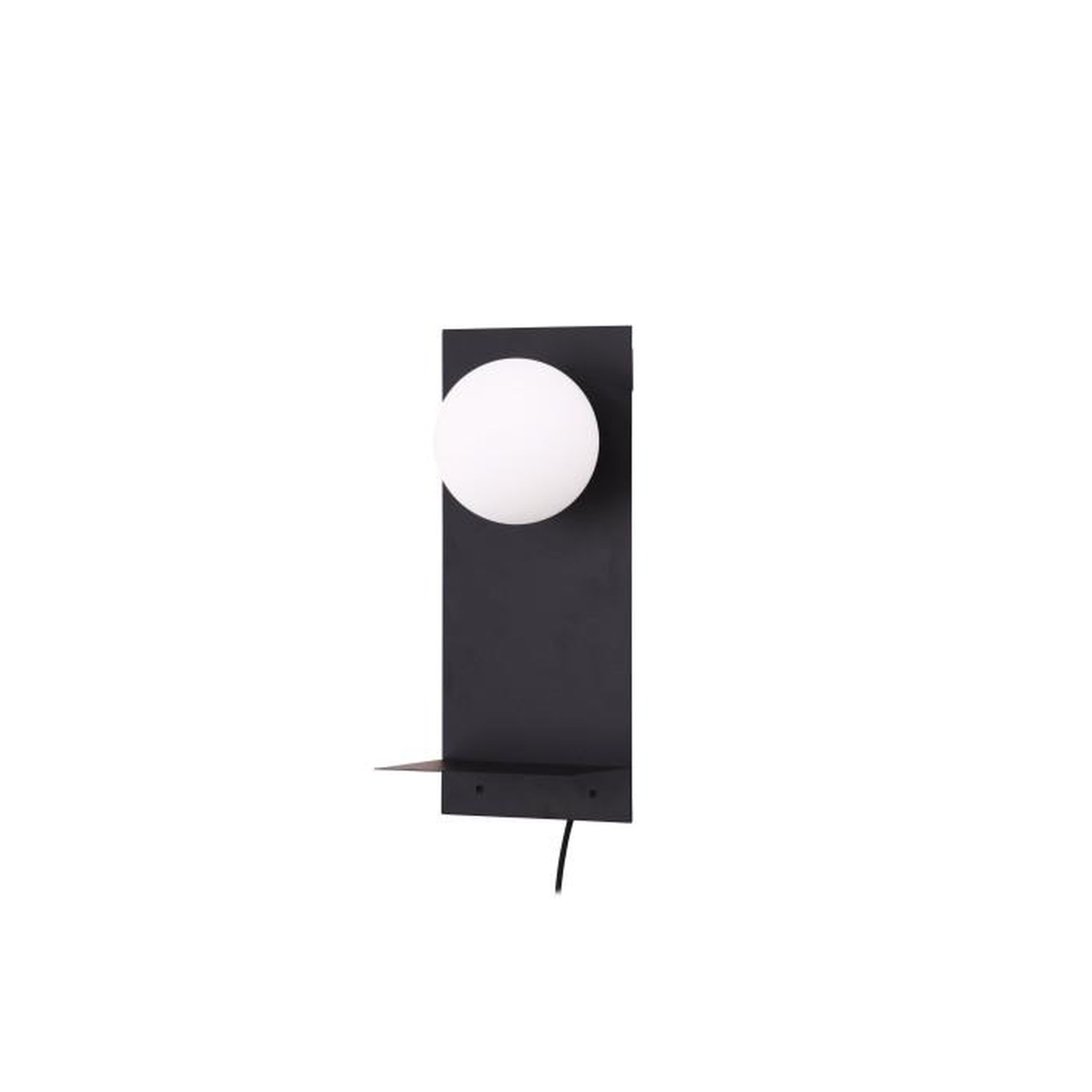 Voir la diapositive 2 : Paris Prix Applique Murale Déco  Troyes  45cm Noir