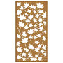 Voir la diapositive 5 : VIDAXL Decoration murale jardin 105x55 cm acier corten design feuille