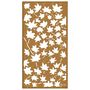 Voir la diapositive 5 : VIDAXL Decoration murale jardin 105x55 cm acier corten design feuille