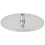 Voir la diapositive 3 : VIDAXL Tete de douche plongeante ronde en acier inoxydable 25 cm