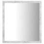 Voir la diapositive 4 : VIDAXL Miroir a LED de salle de bain Gris beton 40x8,5x37 cm Acrylique