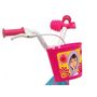 Voir la diapositive 4 : Vélo enfant - Modèle 12''Princesse des sables pour enfant de 85/100 cm avec stabilisateurs - 1 Frein - Panier avant - Porte poupée arrière et roues batons