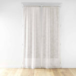 Paris Prix Paire de Voilages Passe-Tringle  Karla  70x200cm Taupe