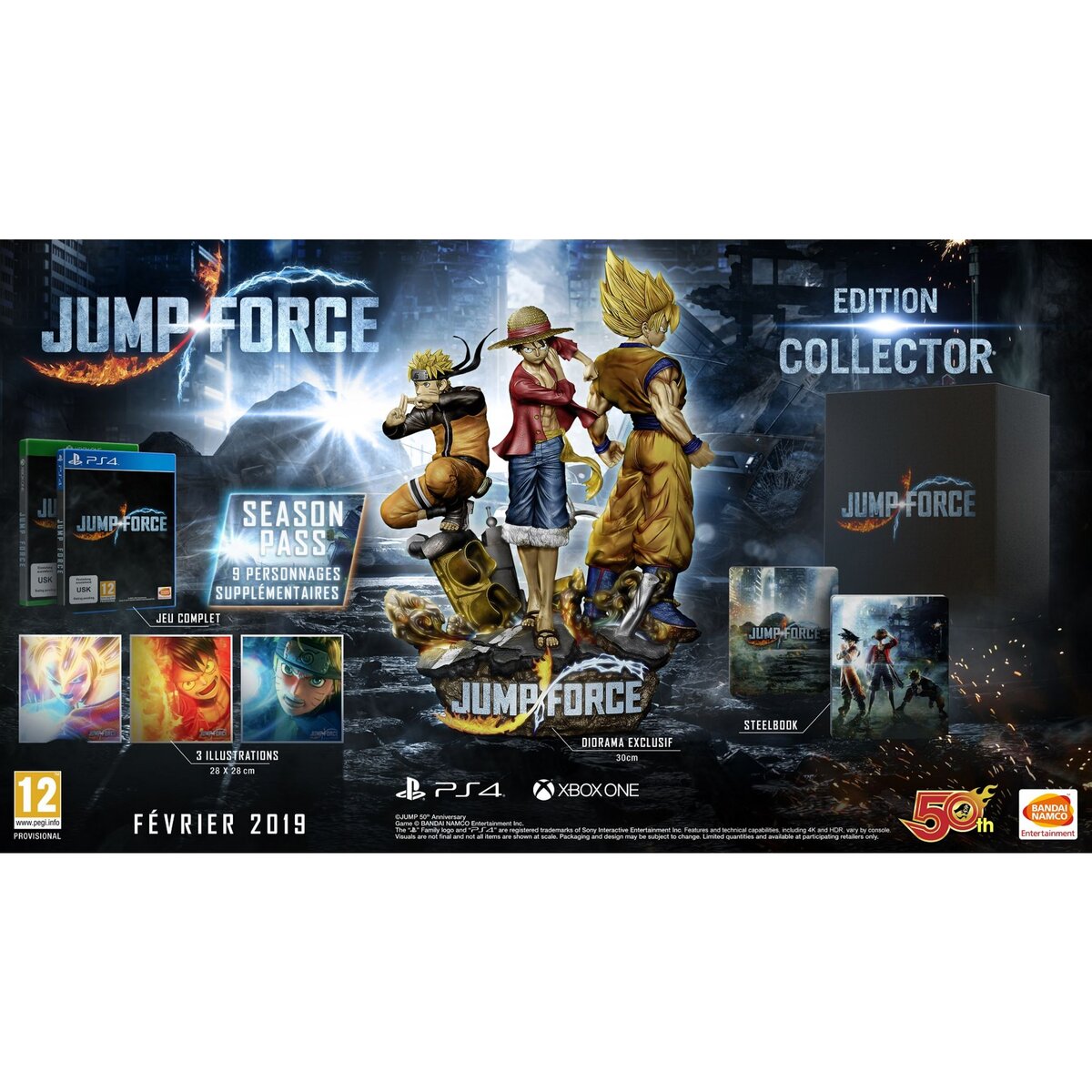 BANDAI Jump Force Edition Collector XBOX ONE