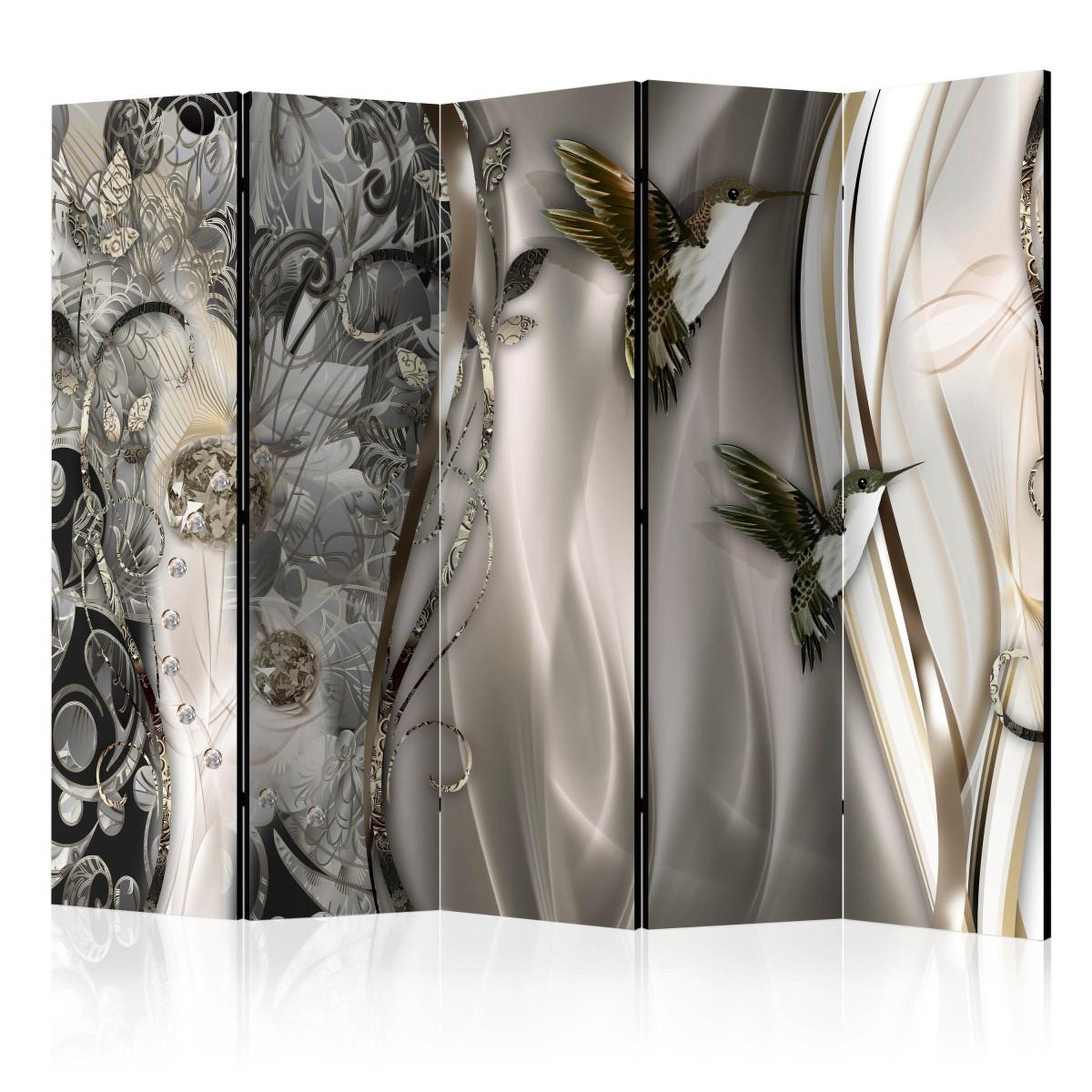 Paris Prix Paravent 5 volets  source crystals  172x225cm