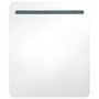 Voir la diapositive 4 : VIDAXL Armoire de salle de bain a miroir LED 68x9x80 cm
