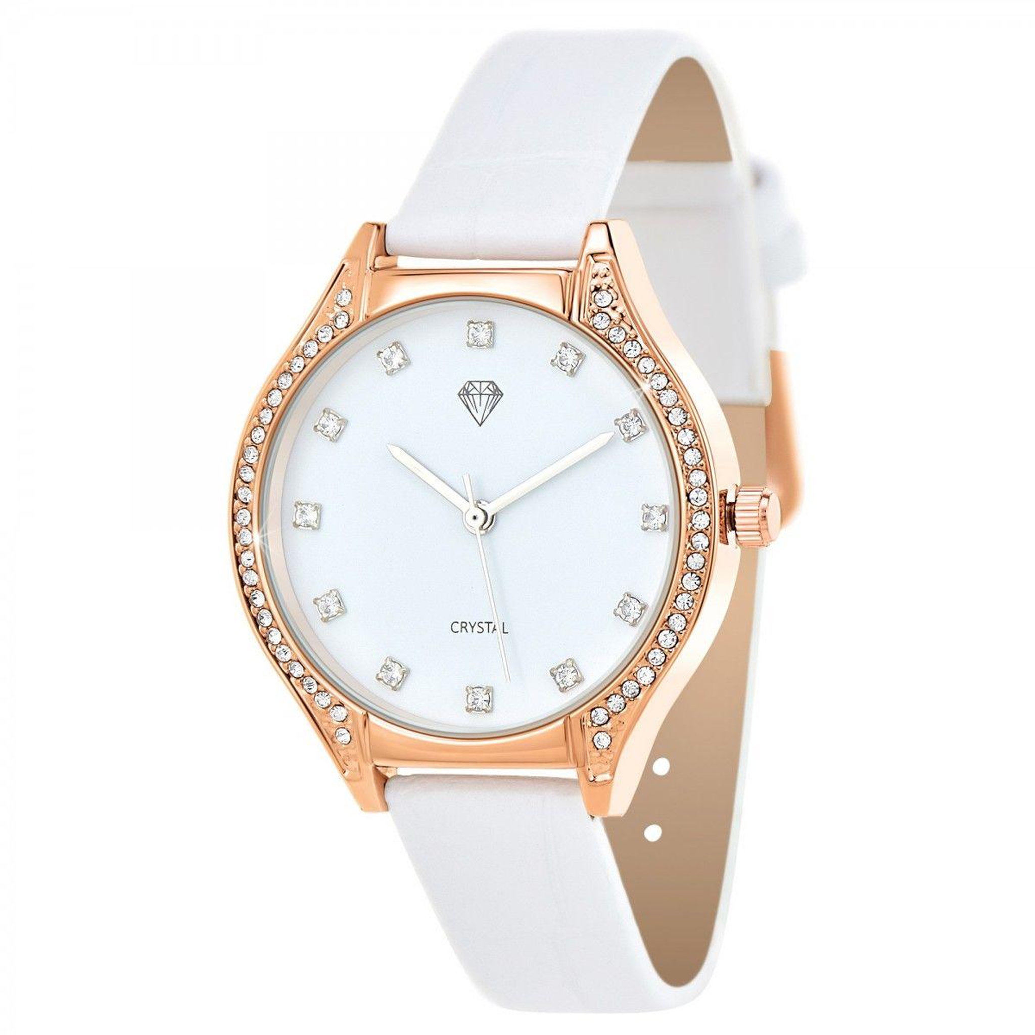 Voir la diapositive 1 : SC CRYSTAL Montre Sira SC Crystal ornée de 50 Cristaux scintillants
