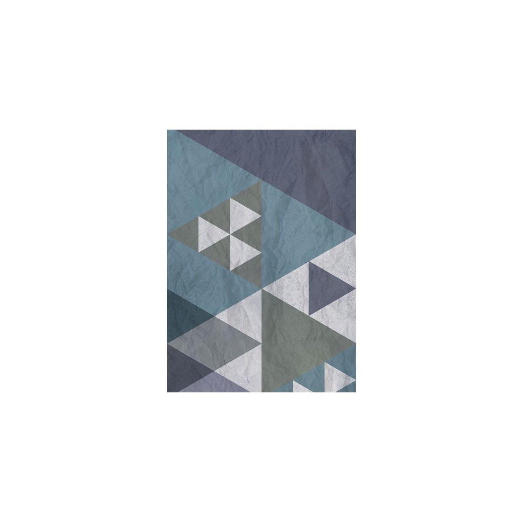Voir la diapositive 2 : Paris Prix Papier peint  blue patchwork  50x1000cm