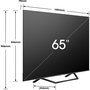 Voir la diapositive 3 : Hisense TV QLED 65A7NQ 2024