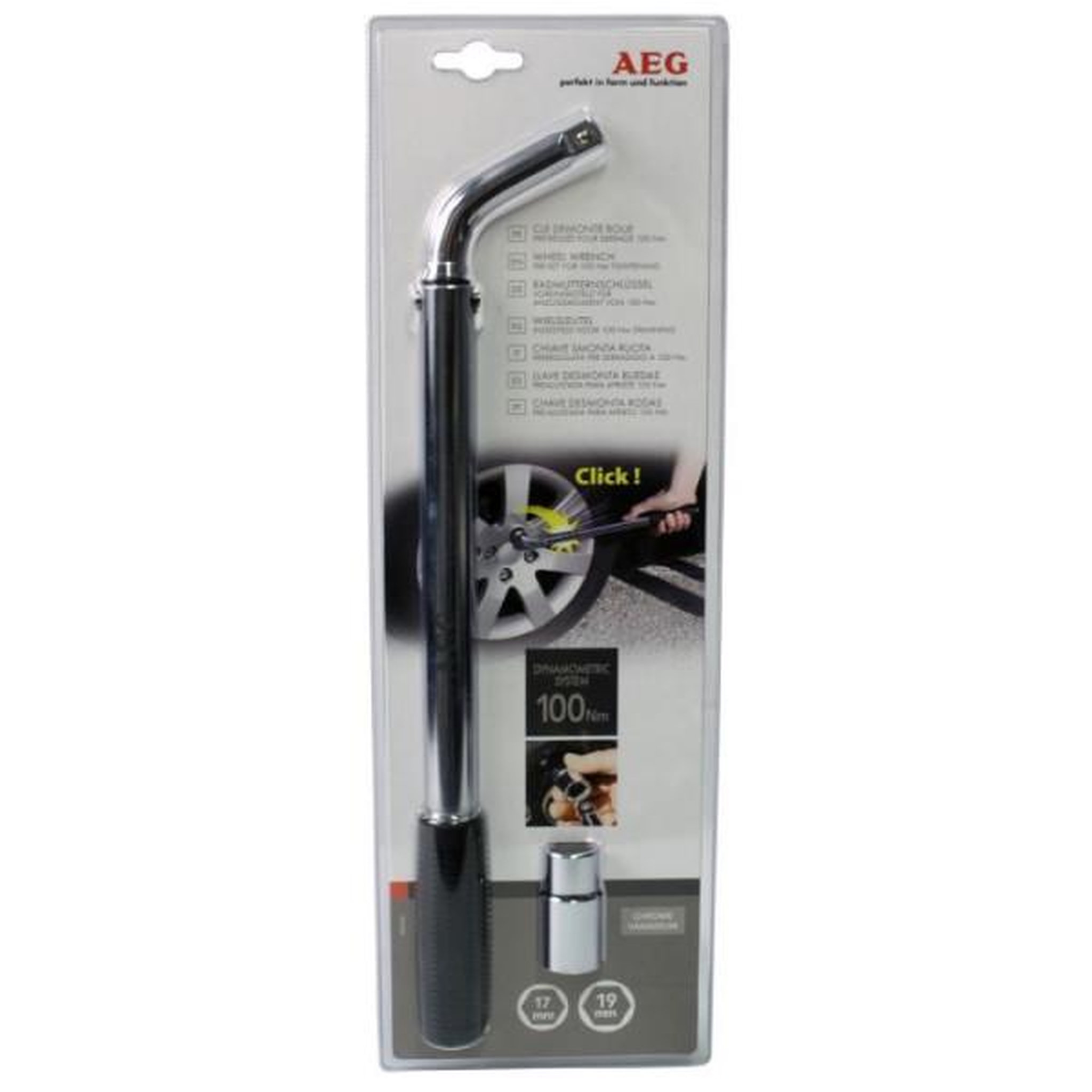 Voir la diapositive 2 : AEG Clé démonte-roue dynamométrique
