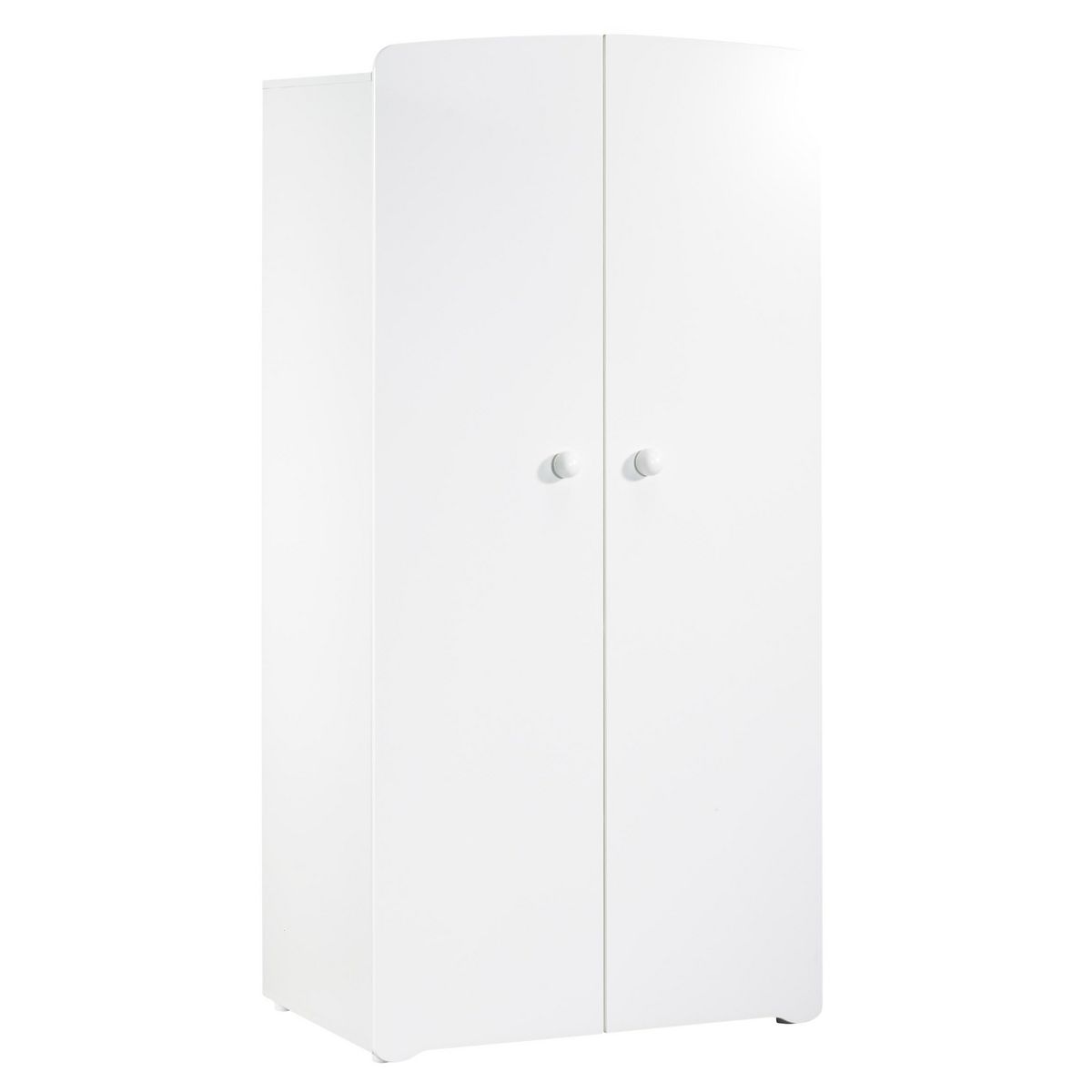 BABY PRICE Ensemble lit bébé 60x120 cm + commode à langer+ armoire NEW BASIC