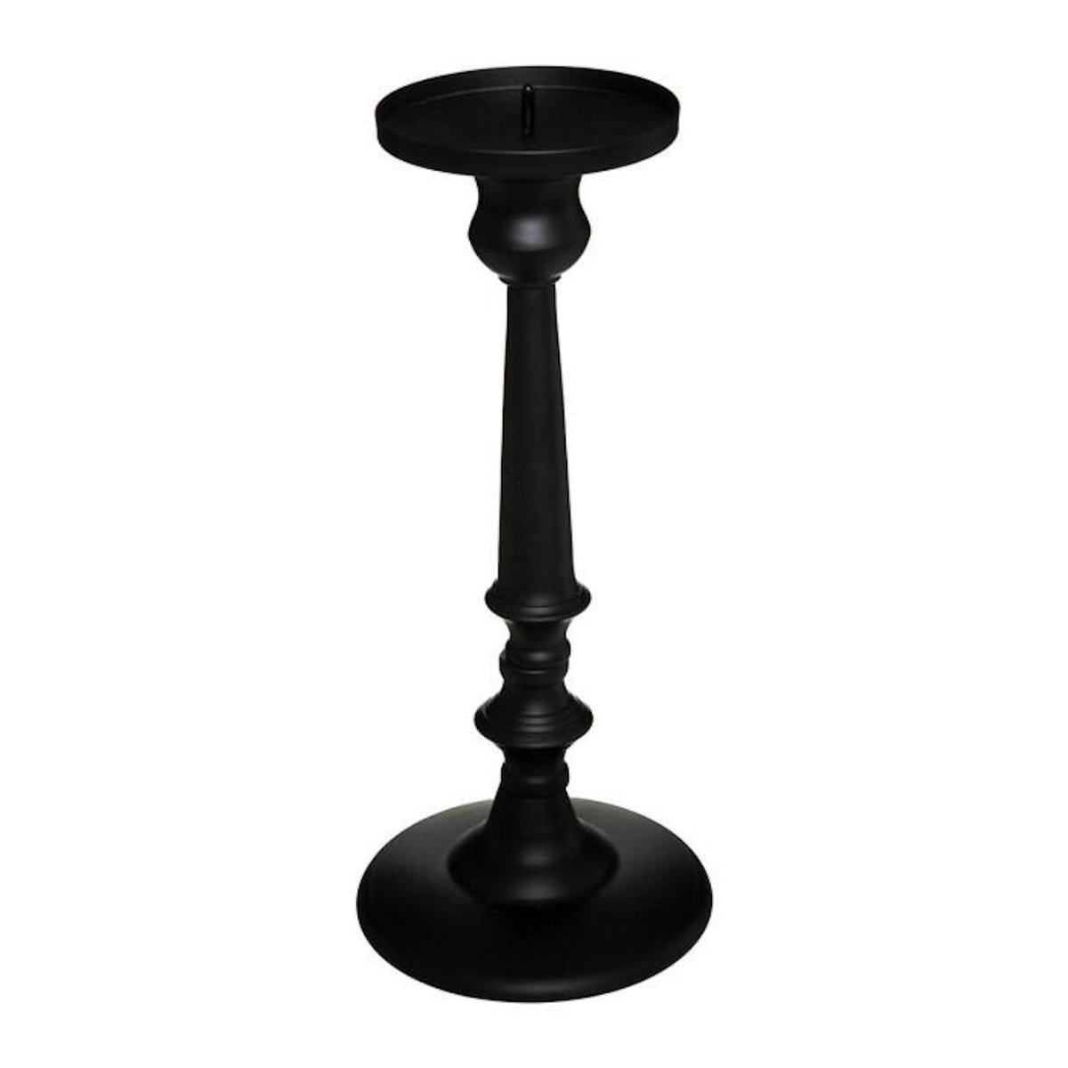 ATMOSPHERA Bougeoir en Métal  Romance  31cm Noir