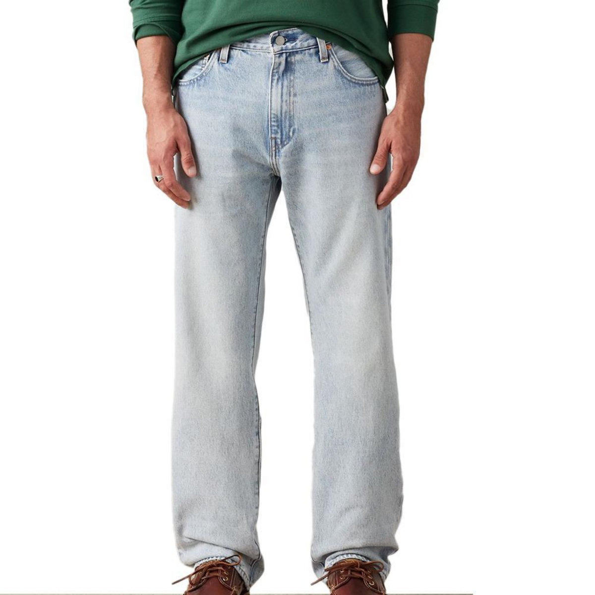 Levi's Jean 555   Clair Homme Levi's Relaxed Straight Light   W32