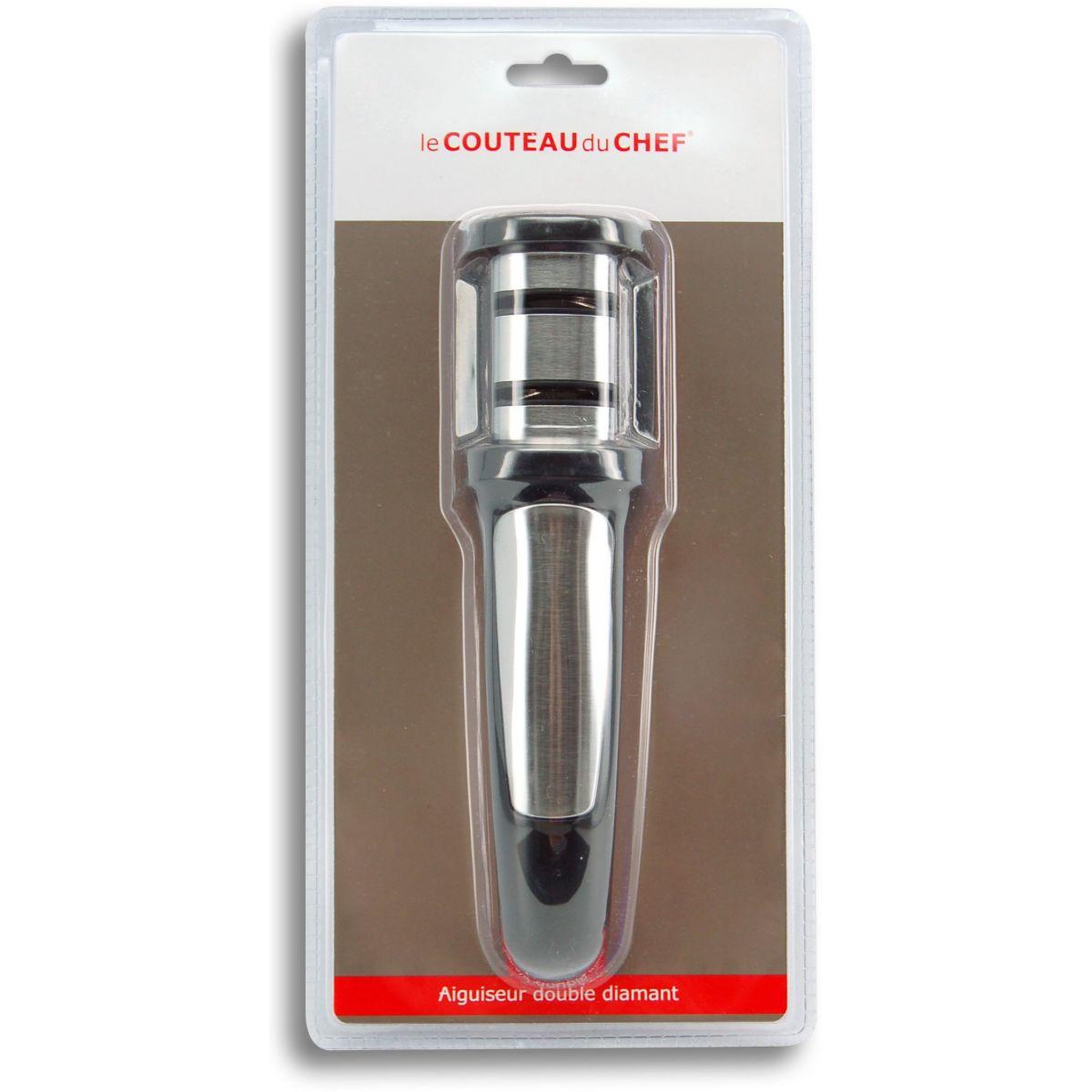 Voir la diapositive 2 : Tarrerias bonjean Aiguiseur couteau double aimant 198-52-66mm sous Blister
