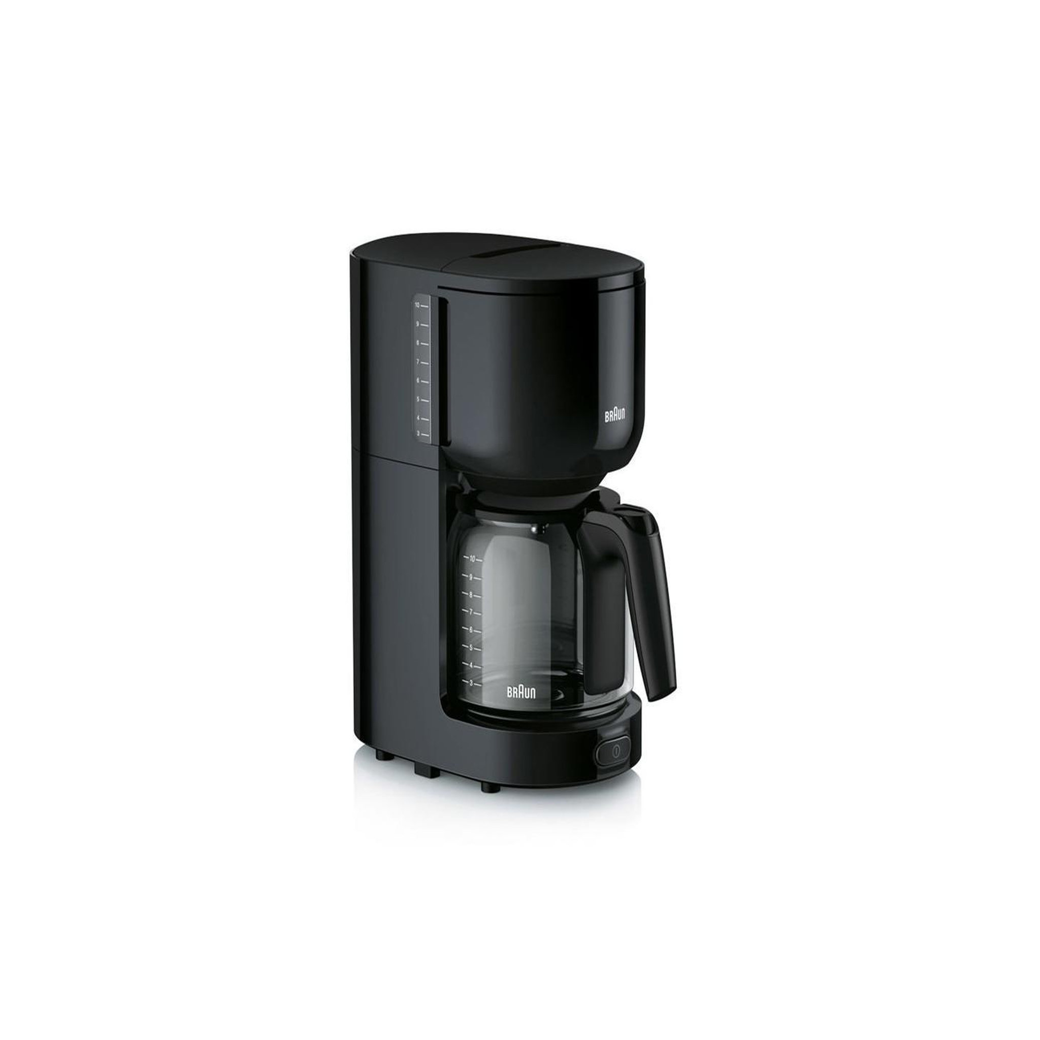 Voir la diapositive 3 : BRAUN Machine à café filtre manuelle Braun KF 3120 BK 10 tasses Noir