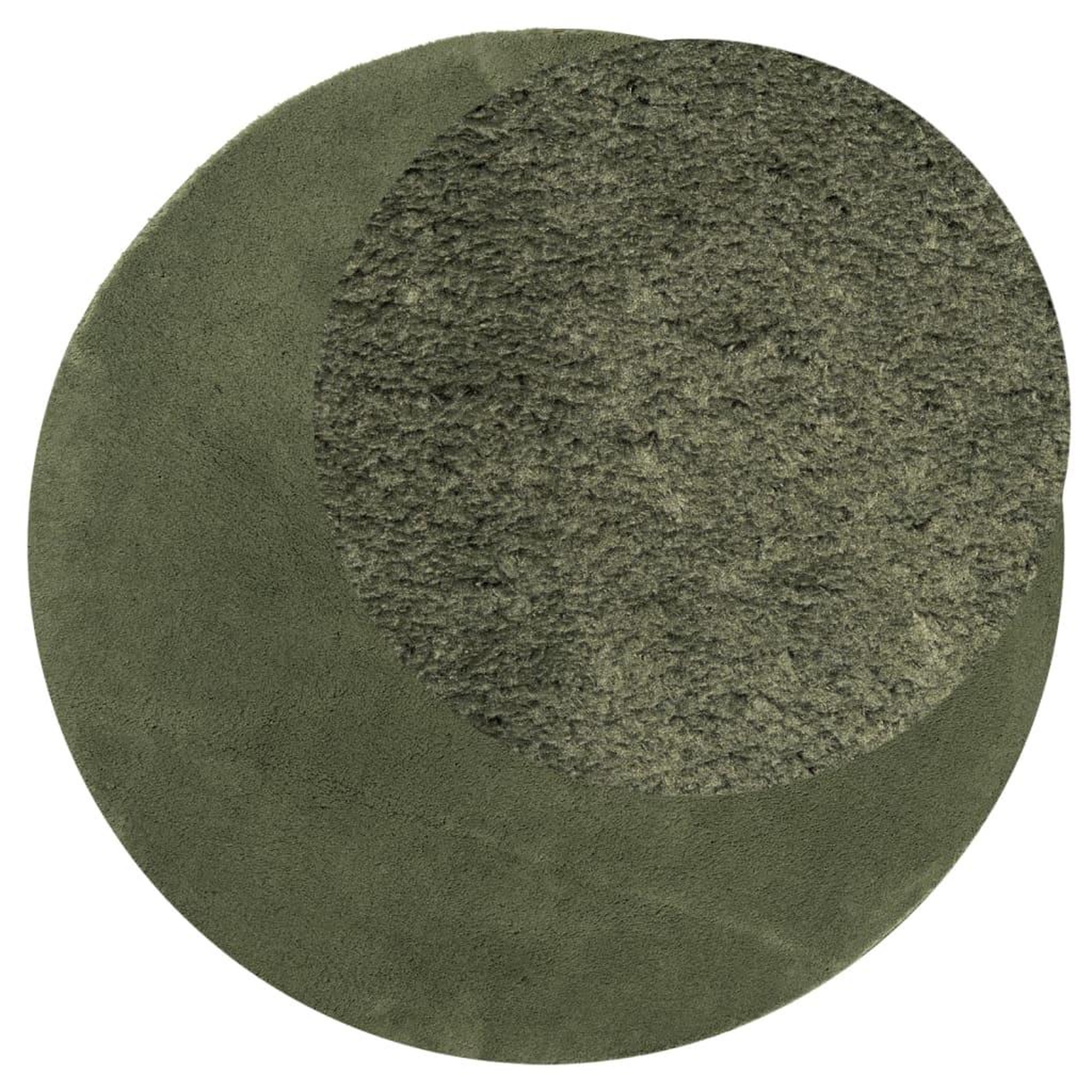 Voir la diapositive 3 : VIDAXL Tapis HUARTE a poils courts doux et lavable vert foret Ø 120 cm