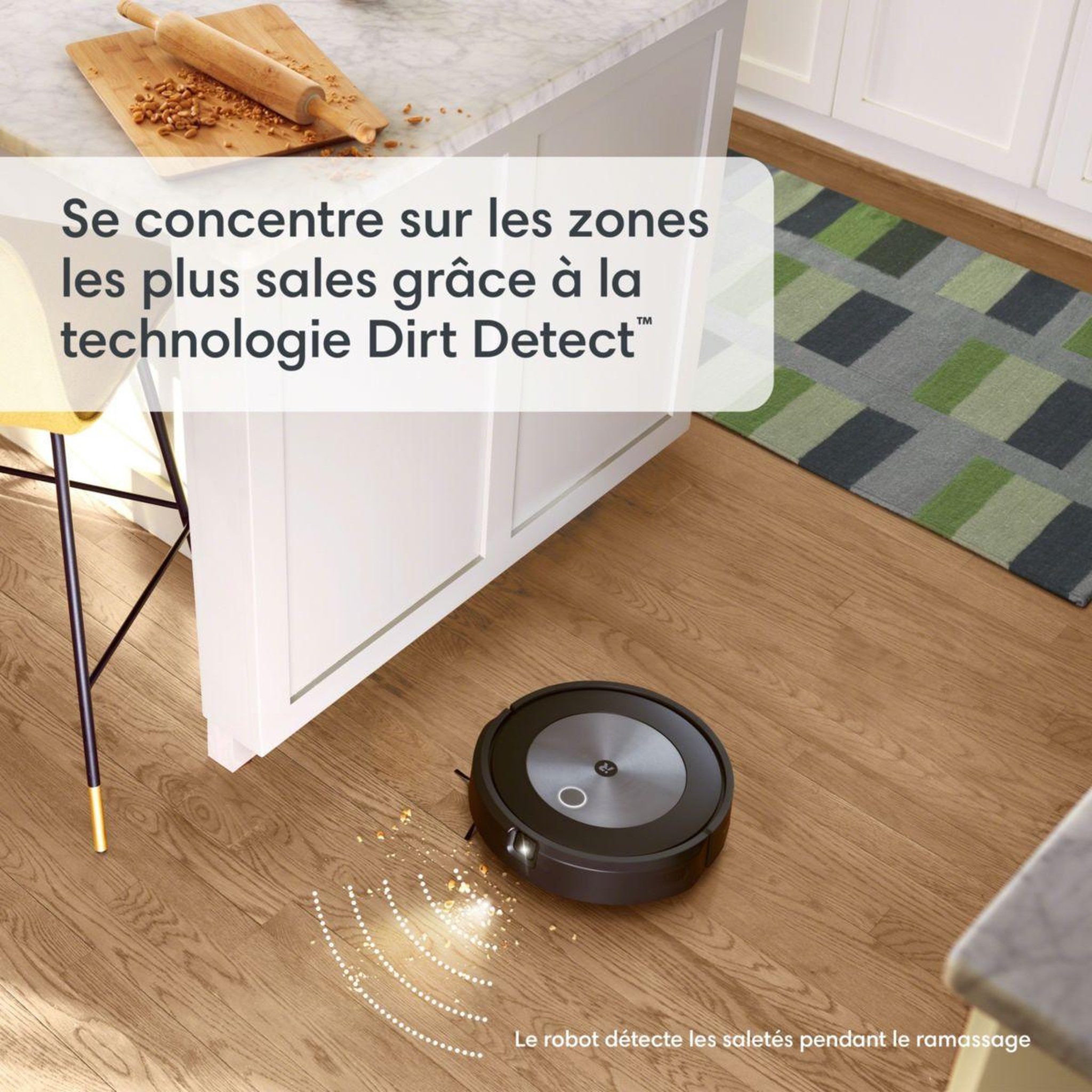 Voir la diapositive 4 : IROBOT Aspirateur robot Roomba combo J5