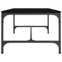 Voir la diapositive 5 : VIDAXL Table basse Noir 100x50x35 cm Bois d ingénierie