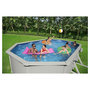Voir la diapositive 2 : BESTWAY Piscine hors sol acier ovale - 6,10x 3,60 x H 1,20 m -  HYDRIUM