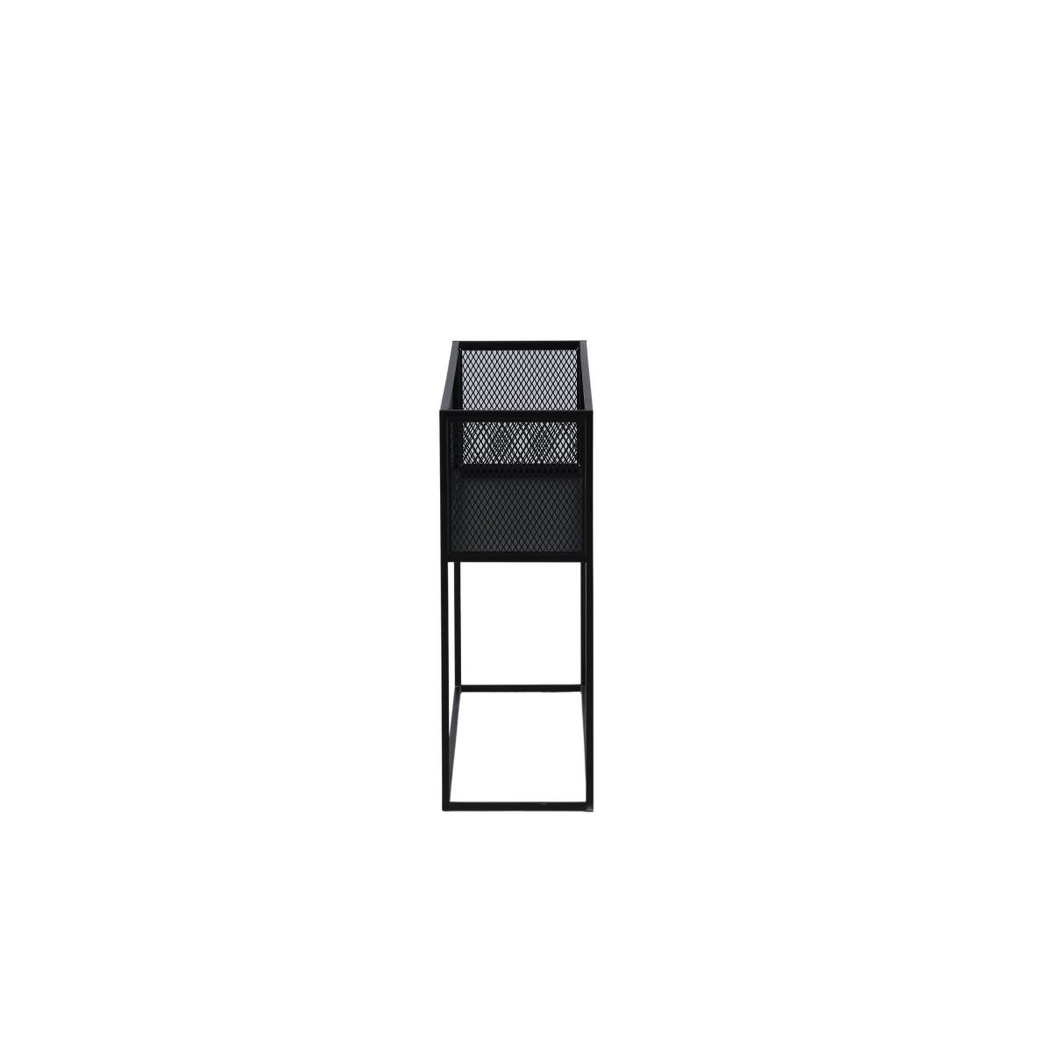 Voir la diapositive 4 : Paris Prix Console design en métal  netz  110cm noir
