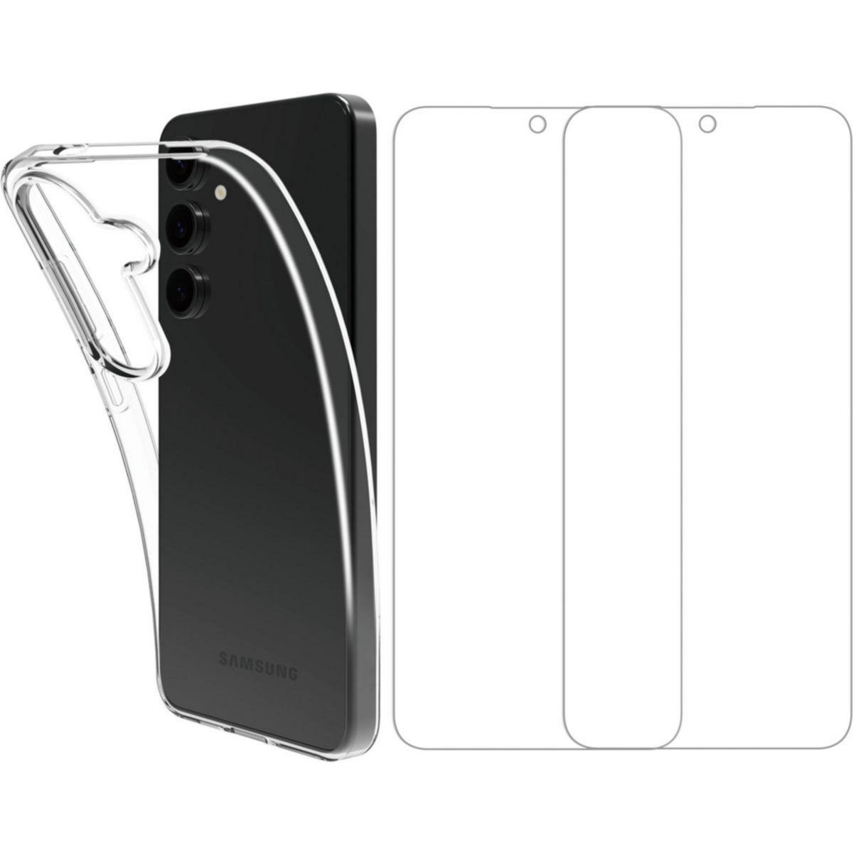 ESSENTIEL B Pack Samsung S25FE coque + verre trempé