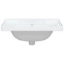 Voir la diapositive 5 : VIDAXL Evier de salle de bain blanc 61x48x23cm rectangulaire ceramique