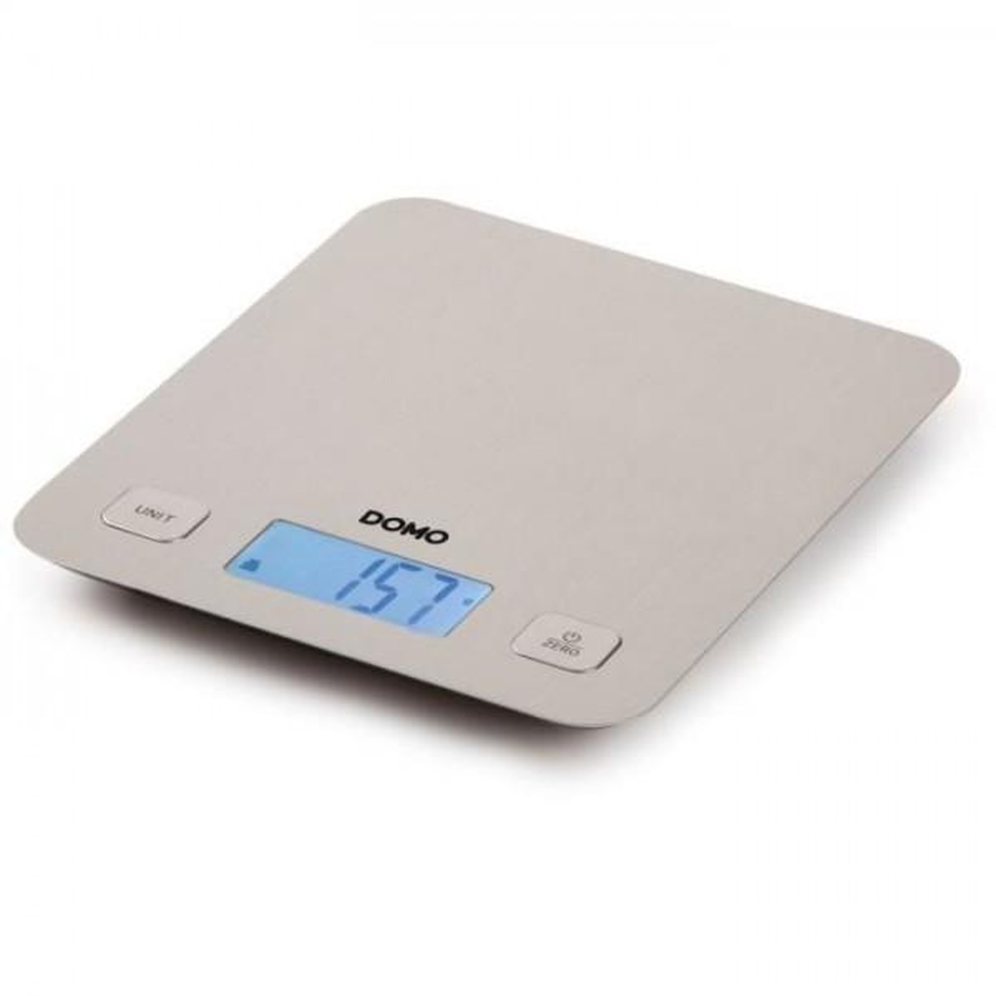 Domo Balance de Cuisine Electronique de Precision DOMO DO9239W -  éléctronique - Tare - Arret auto - Jusqu'a 1 gramme pres - Plateau de pesage inox
