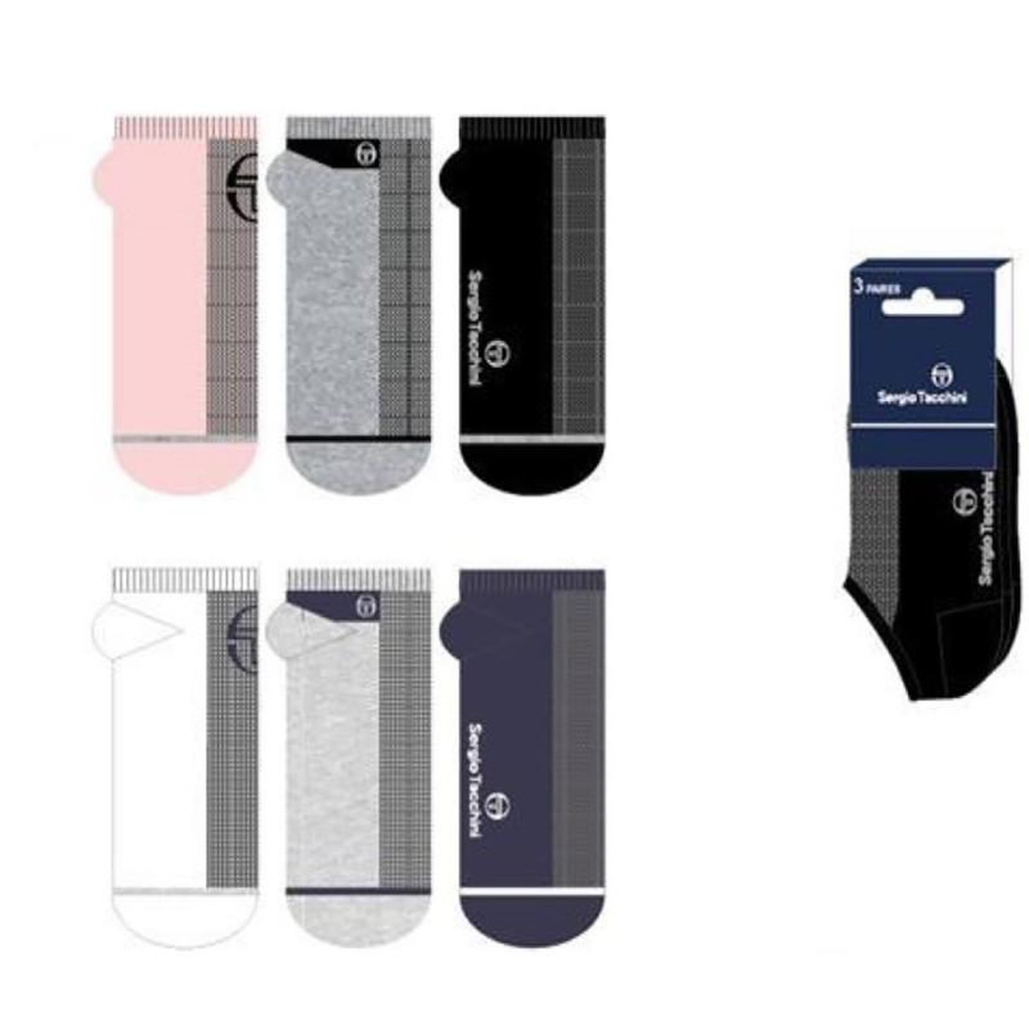 Voir la diapositive 5 : SERGIO TACCHINI Chaussettes Enfant SNEAKER SERGIO TACCHINI