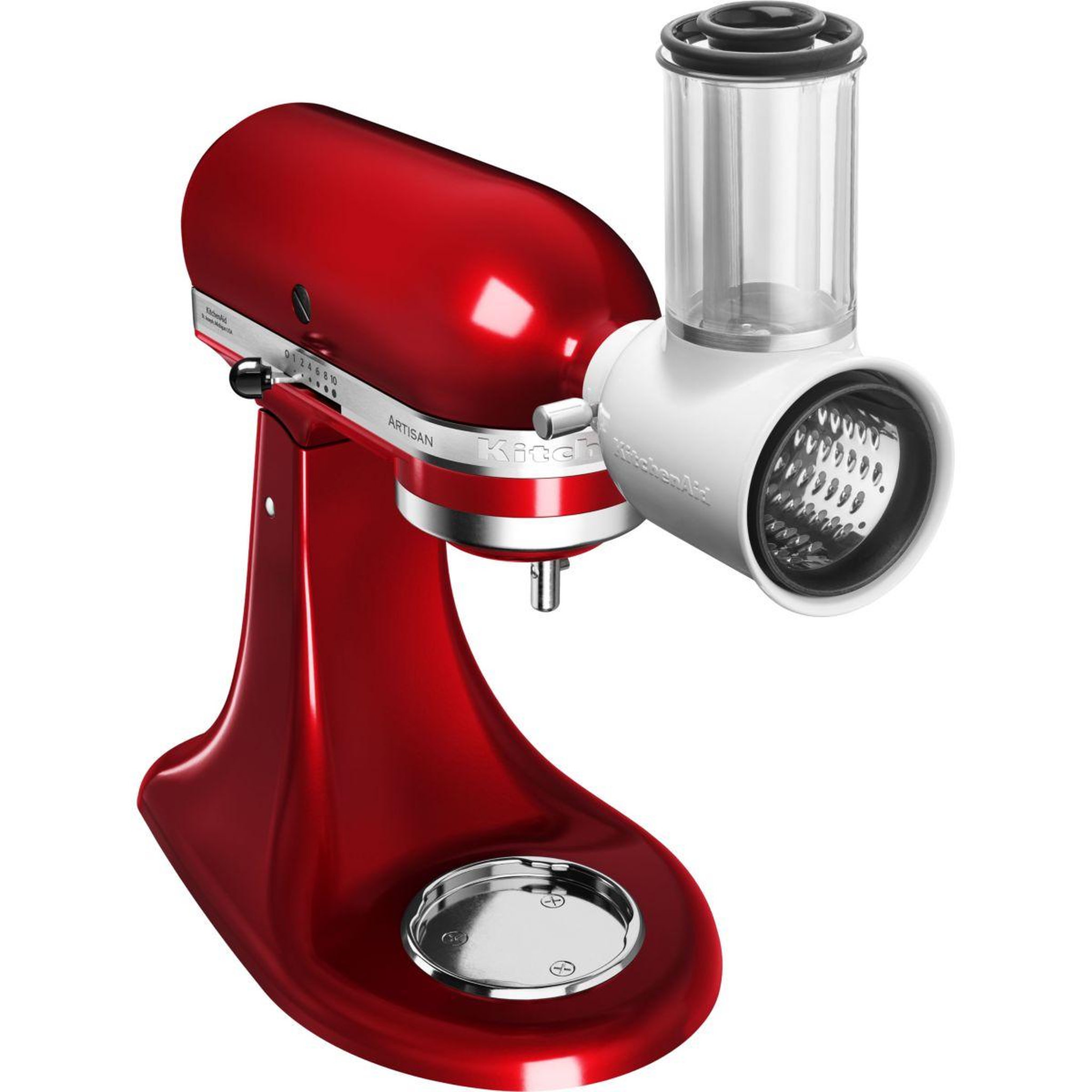 Voir la diapositive 4 : KitchenAid Râpe 5ksmvsa tranchoir/rape a cylindres