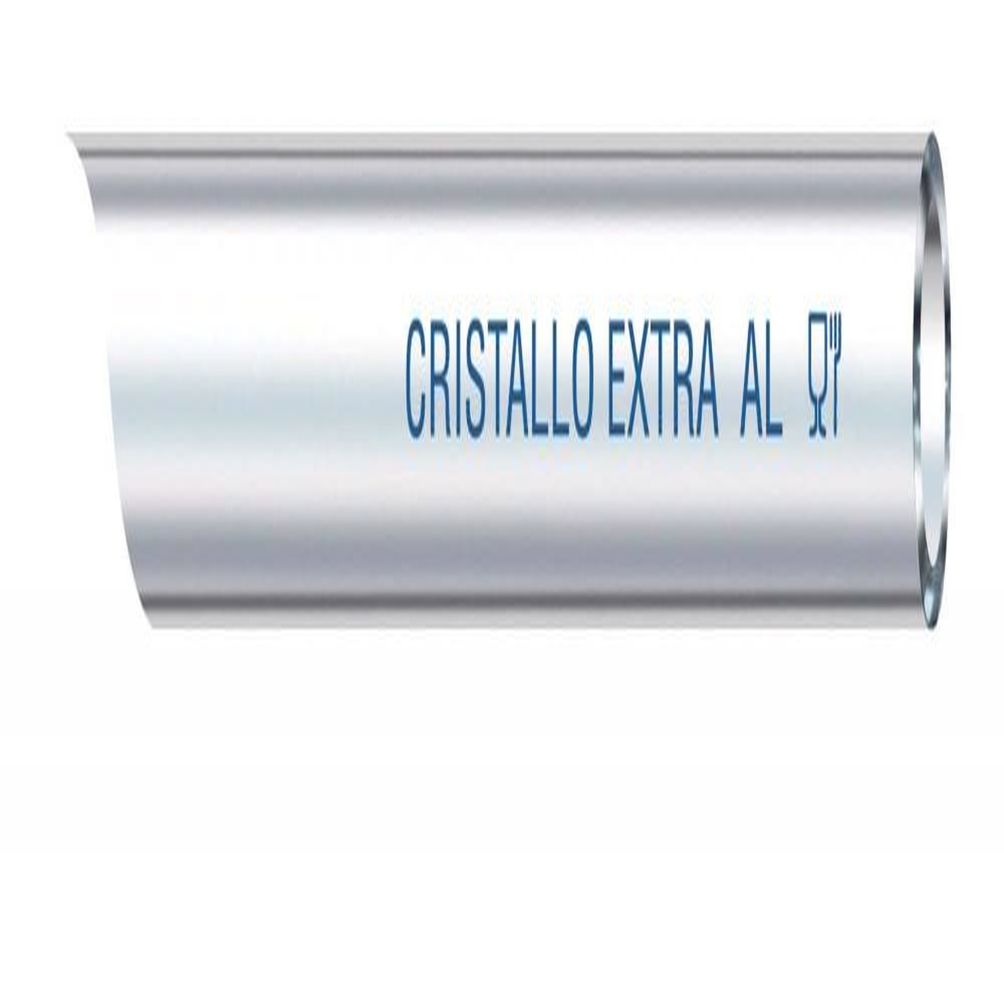 CENTRALE BRICO Bobine de tuyau nu Cristal L.50 M  Diam.8 mm
