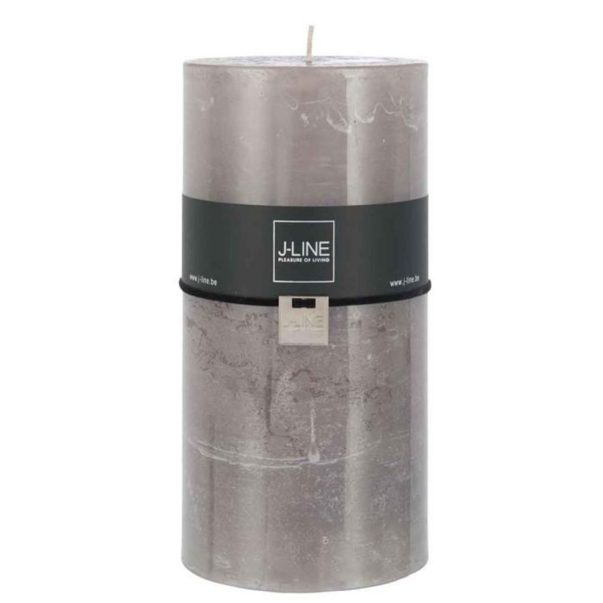 Paris Prix Bougie Cylindrique Déco  Junina  20cm Taupe