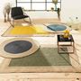 Voir la diapositive 3 : Paris Prix Tapis Rond en Jute  Napoli  120cm Bleu